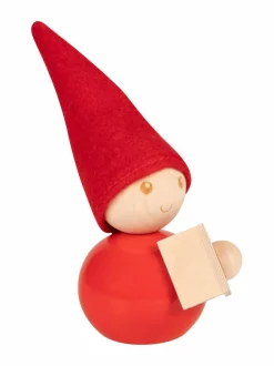 Muut Joulukoristeet|Koriste-Esineet|Aarikka Tonttu Lukutoukka -joulukoriste RED