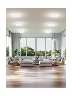 Kattovalaisimet|Design by Grönlund Top-plafondi 30 cm WHITE GLASS