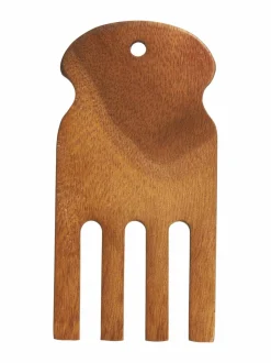 Keittiötarvikkeet|Casa Stockmann Toss Salad Hands -salaattiottimet DARK ACACIA