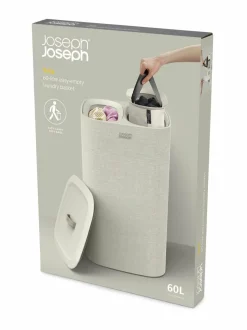 Pyykkihuolto|Joseph Joseph Tota- pyykkikori 60 l ECRU