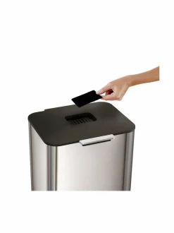 Roskakorit & -Pussit|Joseph Joseph Totem Max -roskakori 60 l STEEL