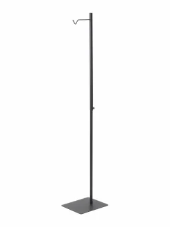 Säilytys|Yamazaki Tower- säädettävä lyhtyteline 80 cm BLACK