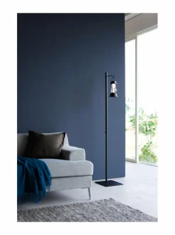 Säilytys|Yamazaki Tower- säädettävä lyhtyteline 80 cm BLACK