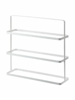 Säilytys|Yamazaki Tower Shoe Rack Wide -kenkähylly 50 × 14 × 45,5 cm WHITE