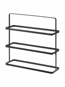 Säilytys|Yamazaki Tower Shoe Rack Wide -kenkähylly 50 × 14 × 45,5 cm BLACK