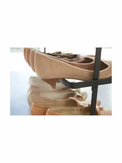 Säilytys|Yamazaki Tower Shoe Rack Wide -kenkähylly 50 × 14 × 45,5 cm BLACK