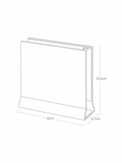 Säilytys|Yamazaki Tower Slim - pystyteline kannettavalle tietokoneelle WHITE