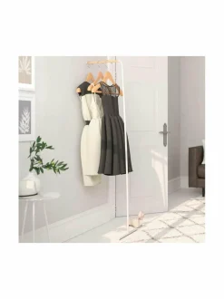 Naulakot & Koukut|Yamazaki Tower Slim Leaning Coat Rack -naulakko WHITE