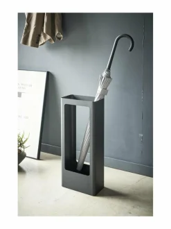 Säilytys|Yamazaki Tower Slim -sateenvarjoteline 22 x 12 x 50 cm BLACK