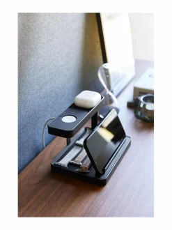 Säilytys|Yamazaki Tower Smartphone & Device -latausteline BLACK