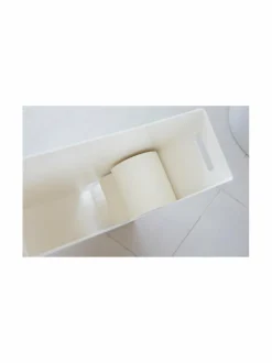 Säilytys|Yamazaki Tower Toilet Paper Stocker -WC-paperiteline WHITE