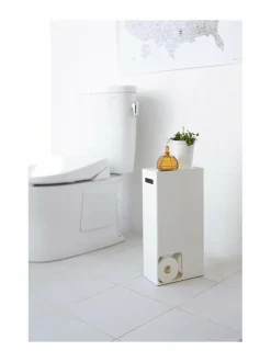 Säilytys|Yamazaki Tower Toilet Paper Stocker -WC-paperiteline WHITE