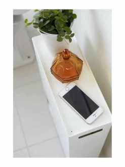 Säilytys|Yamazaki Tower Toilet Paper Stocker -WC-paperiteline WHITE