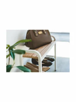 Säilytys|Yamazaki Tower-kenkähylly 48 x 19 x 46 cm WHITE