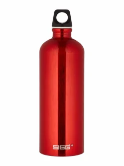 Tee, Kahvi & Vesi|Sigg Traveller Red -juomapullo 1 l PUNAINEN