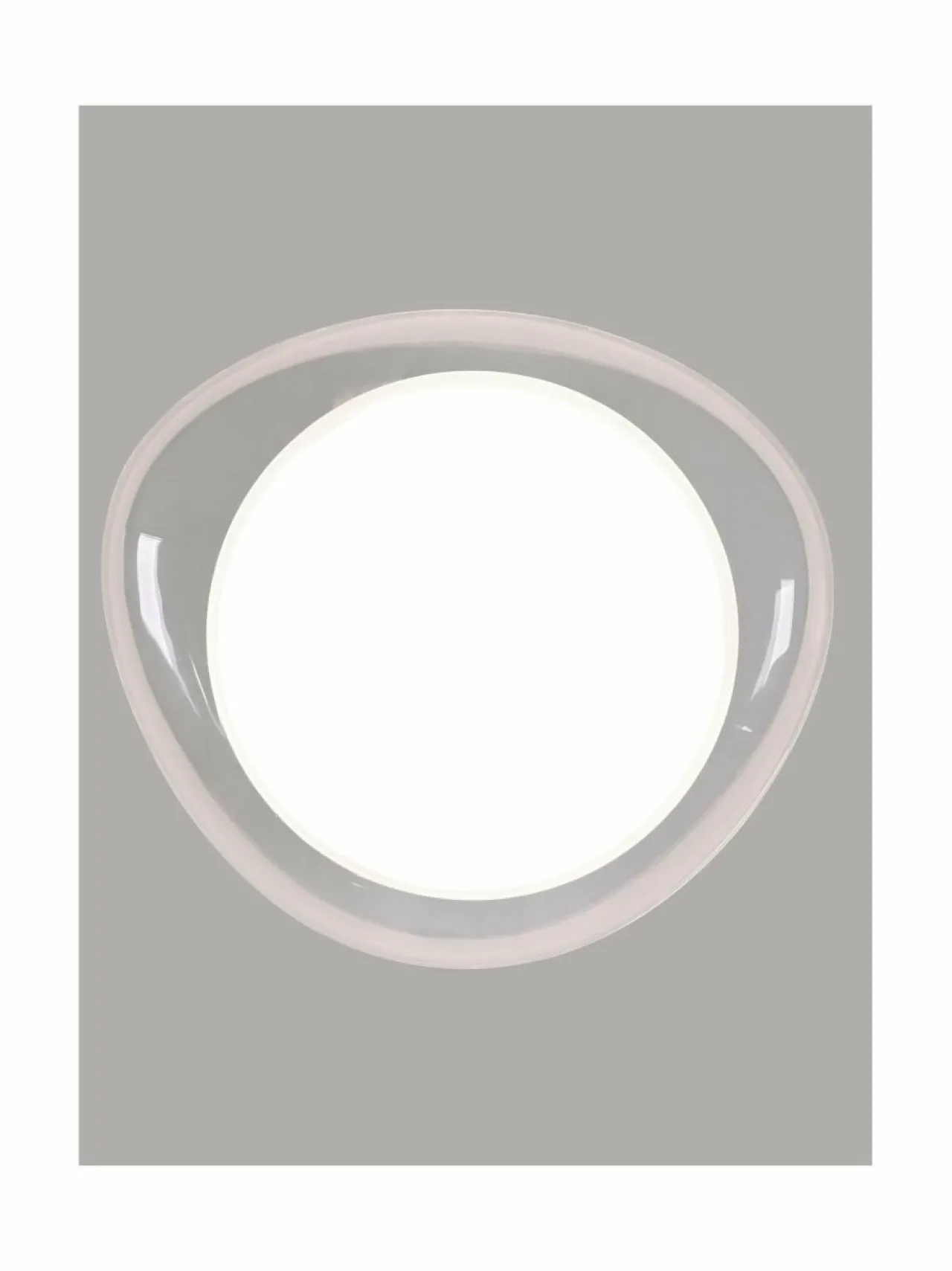 Kattovalaisimet|Design by Grönlund Trigon -plafondi, 35cm CLEAR/WHITE