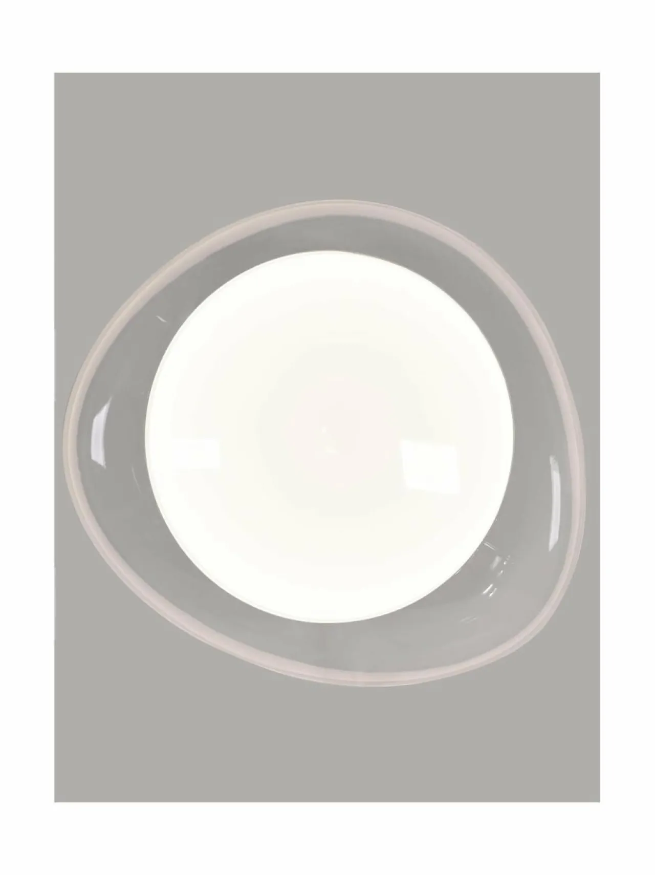 Kattovalaisimet|Design by Grönlund Trigon -plafondi, 64cm CLEAR/WHITE