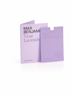 Huonetuoksut & Tuoksukynttilät|Max Benjamin True Lavender -tuoksukortti LILAC