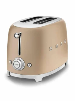 Leivänpaahtimet|Smeg TSF01CHMEU-leivänpaahdin, 2 viipaleelle MATT BEIGE