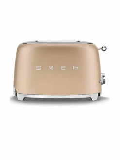 Leivänpaahtimet|Smeg TSF01CHMEU-leivänpaahdin, 2 viipaleelle MATT BEIGE
