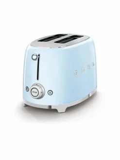Leivänpaahtimet|Smeg TSF01PBEU-leivänpaahdin, 2 viipaleelle VAALEANSININEN