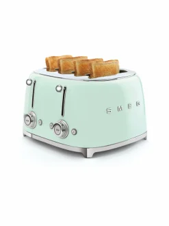 Leivänpaahtimet|Smeg TSF03PGEU-leivänpaahdin LIGHT GREEN