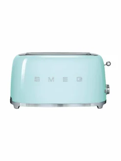 Leivänpaahtimet|Smeg TSF02PGEU-leivänpaahdin, 4 viipaleelle VAALEANVIHREÄ