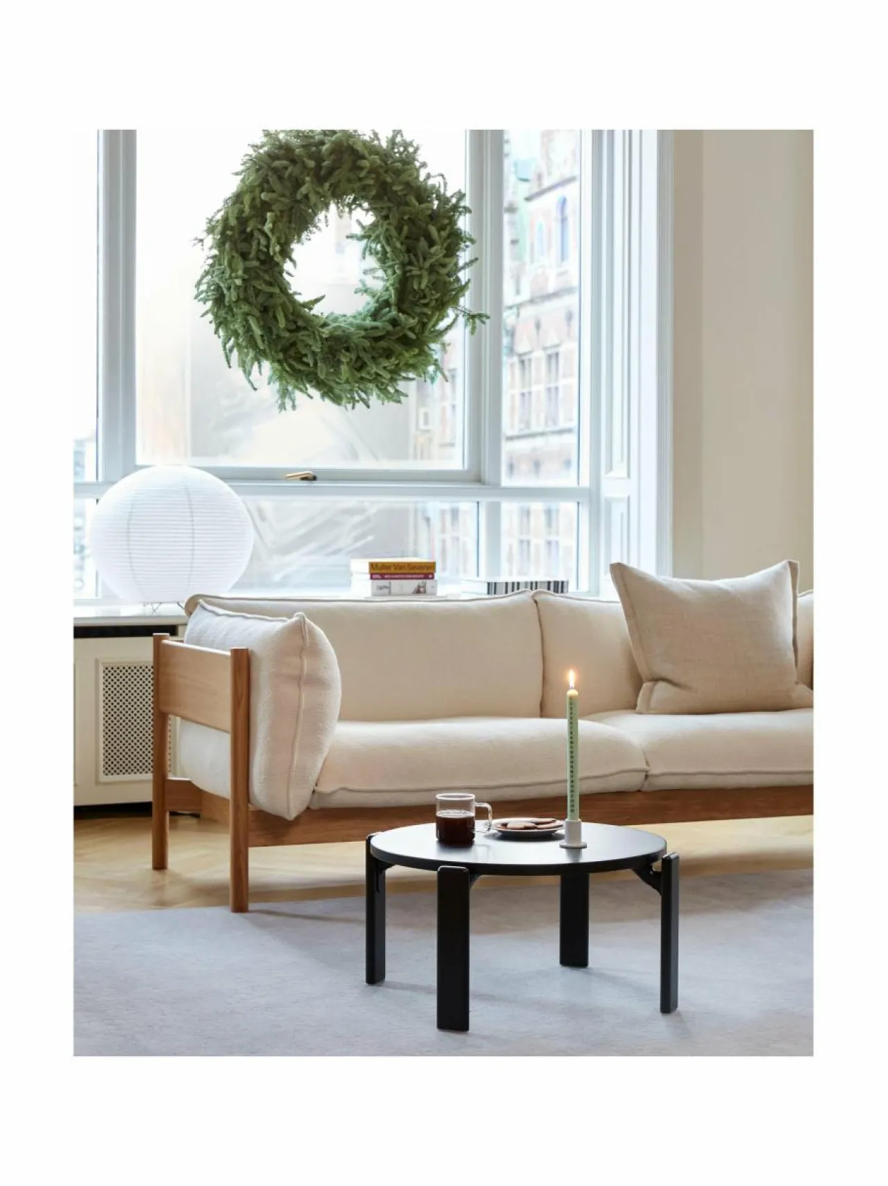 Kynttilät & Lyhdyt|HAY Tube-kynttilänjalka OFF-WHITE