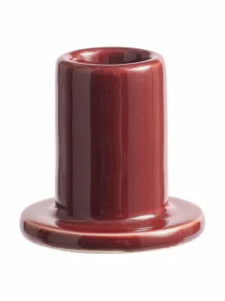 Kynttilät & Lyhdyt|HAY Tube-kynttilänjalka BROWN