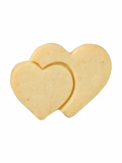 Leivonta|Birkmann Tuplasydän-piparkakkumuotti 6,5 cm TERÄSTÄ