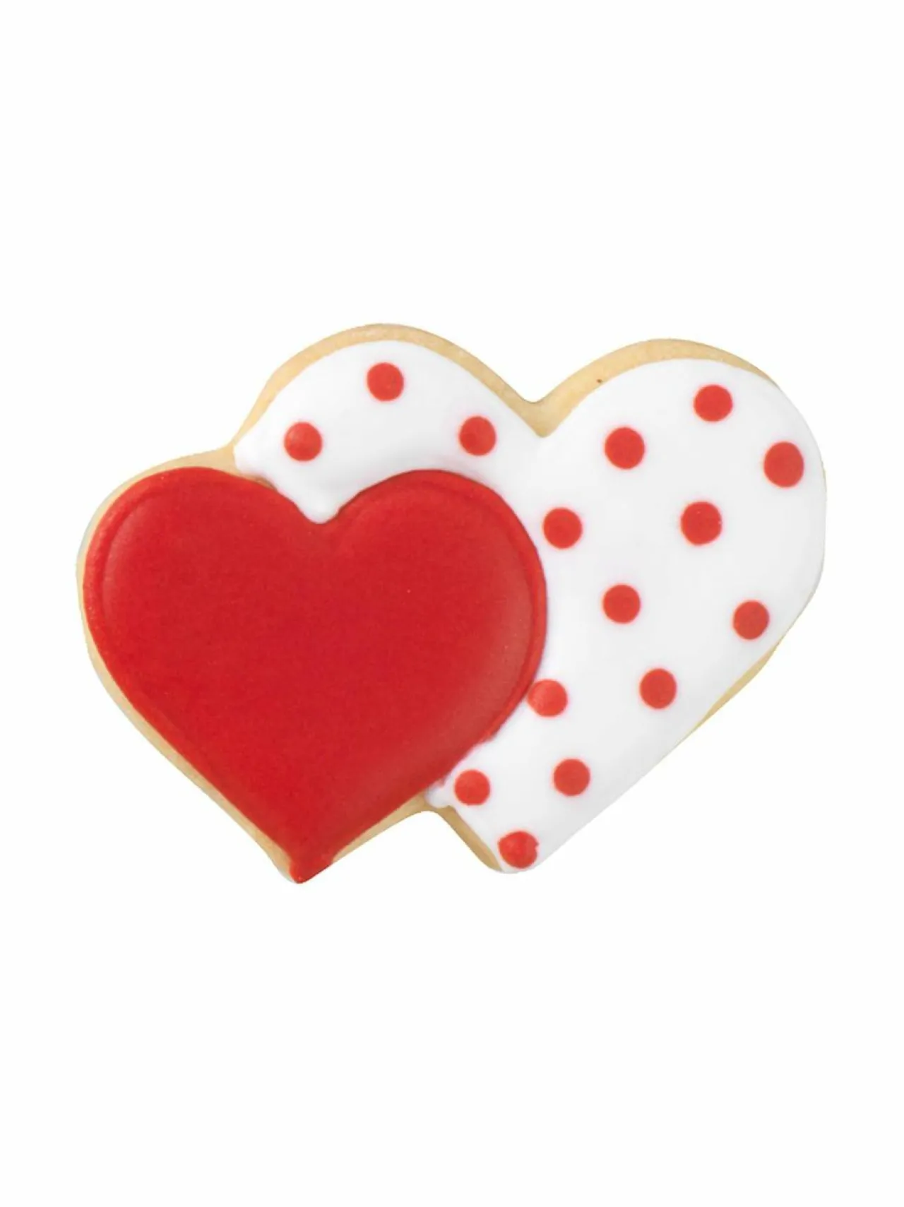 Leivonta|Birkmann Tuplasydän-piparkakkumuotti 6,5 cm TERÄSTÄ