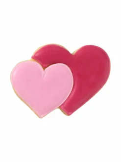 Leivonta|Birkmann Tuplasydän-piparkakkumuotti 6,5 cm TERÄSTÄ