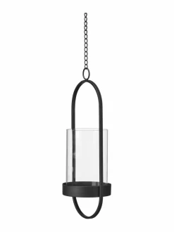 Puutarhavalaisimet & Lyhdyt|Wikholm Form Tyra L -lyhty 18 x 48 cm ANTIQUE BLACK