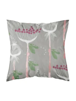 Sisustustyynyt|Vilpola Tyynynpäällinen Auringonpalvojat 50 x 50 cm HARMAA