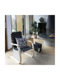 Sisustustyynyt|MIIKO Tyynynpäällinen Taikapuutarha, musta BEIGE/MUSTA