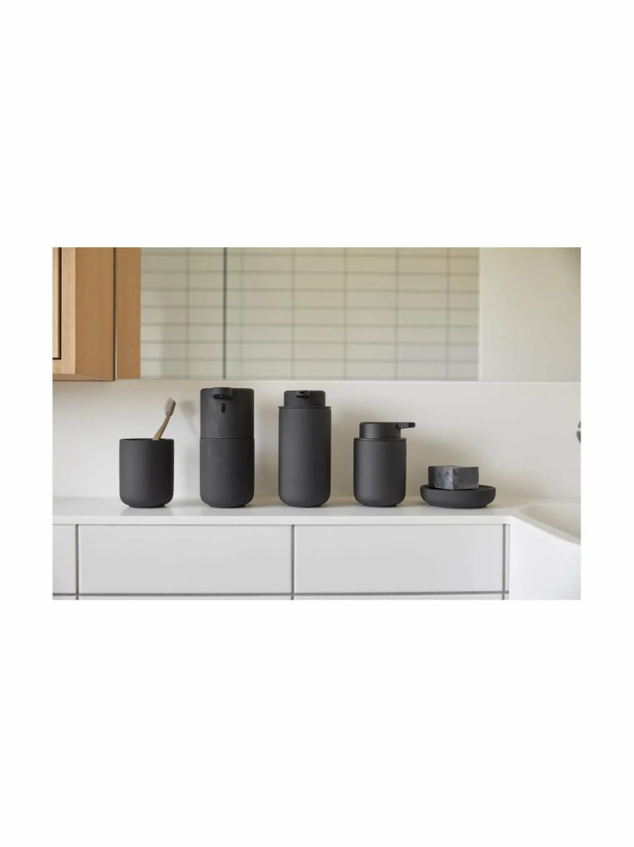 Kylpyhuonetarvikkeet|Zone Denmark Ume-saippuapumppu BLACK