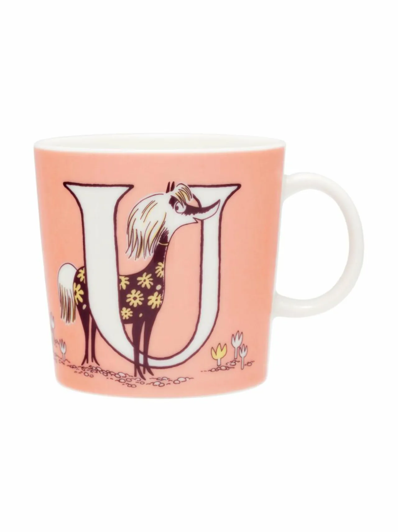 Mukit & Kupit & Asetit|Moomin Arabia U-muki 0,4 l PEACH