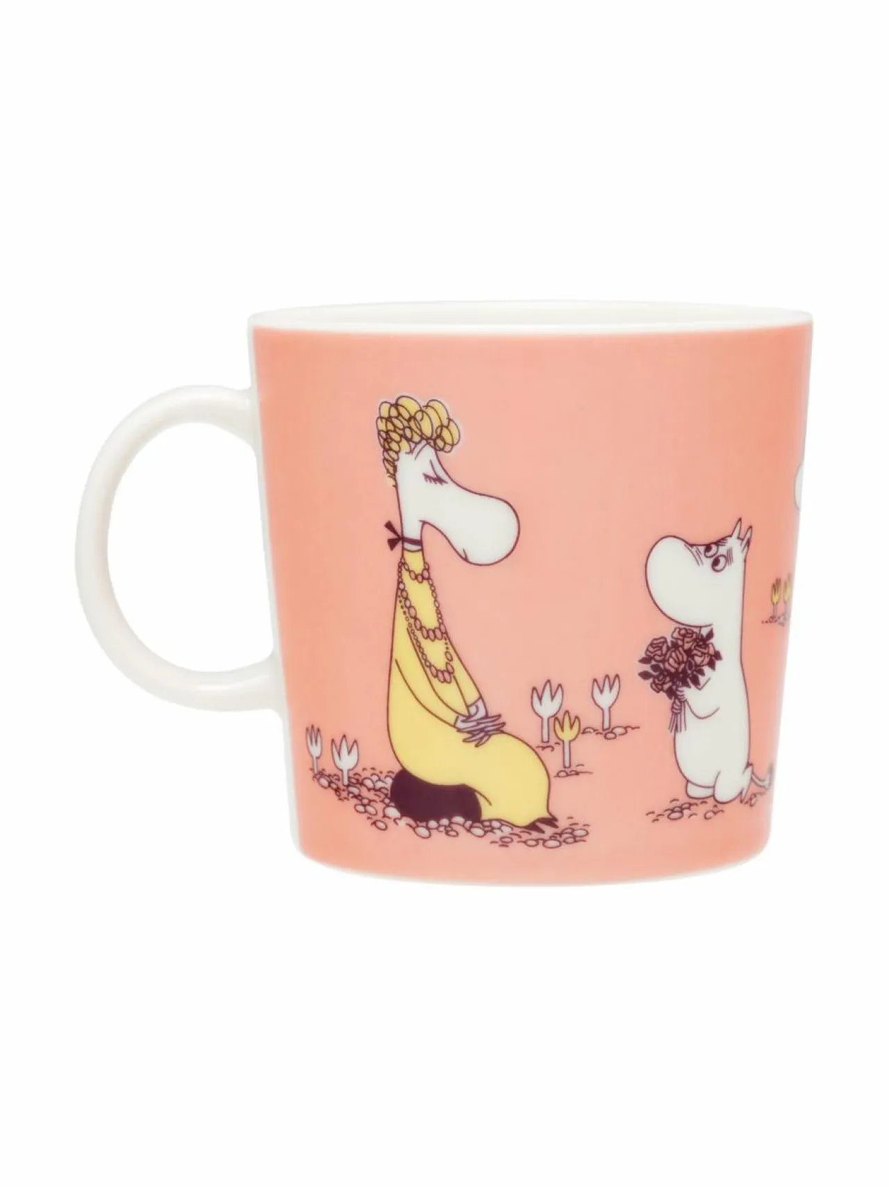 Mukit & Kupit & Asetit|Moomin Arabia U-muki 0,4 l PEACH