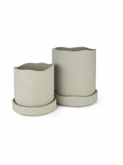 Ruukut & Istutusastiat|Ferm Living Uneru-ruukkusetti GREY