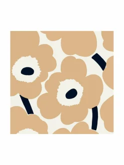 Keittiö- & Kattaustekstiilit|Marimekko Unikko-paperilautasliinat 20 kpl SAND