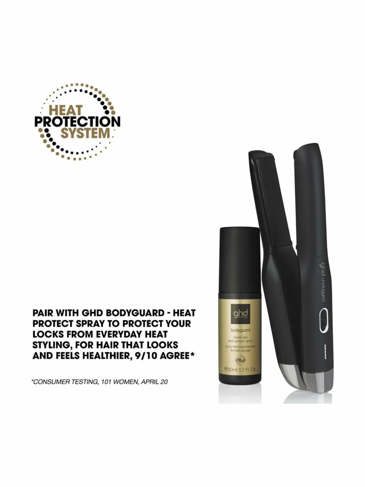 Hiustenhoito|GHD Unplugged-suoristusrauta WHITE