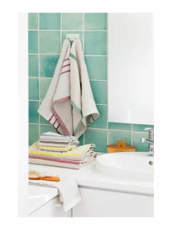 Kylpyhuonetekstiilit|Lapuan Kankurit Usva-pellavapyyhe 7 LINEN-YELLOW