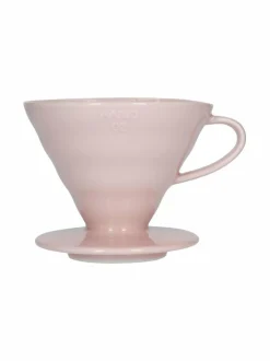 Tee, Kahvi & Vesi|Hario V60 dripper 02 -suodatinsuppilo PINK