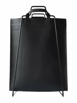 Säilytys|Everyday Design Vaasa-kierrätysnahkakassi MUSTA