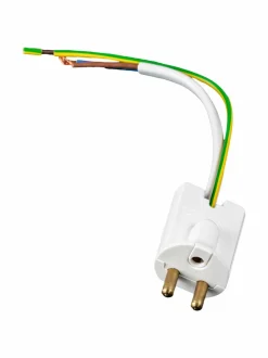 Turvatuotteet|Airam Valaisinjohto tulpalla, maadoitettu 14 cm