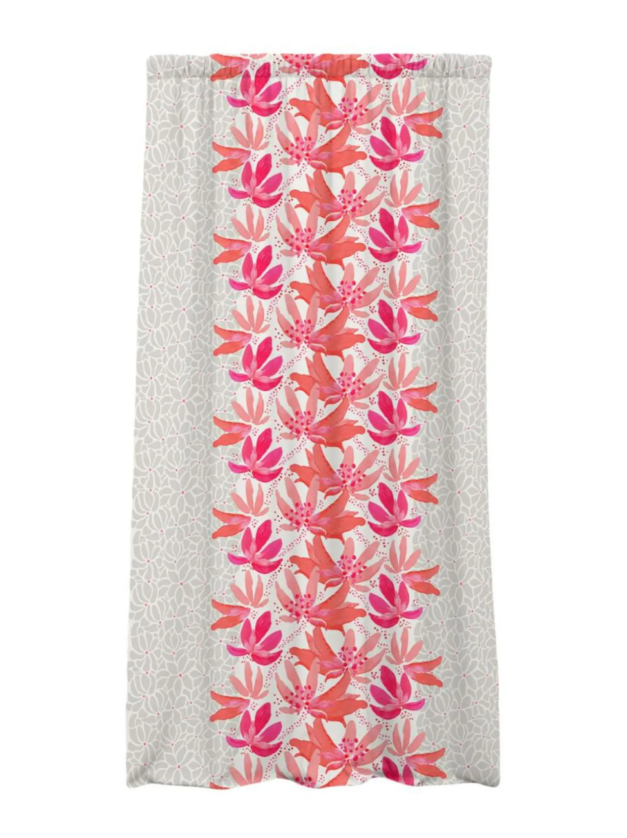 Valmisverhot|Vilpola Valmisverho Kukkura PINKKI