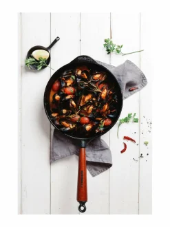 Keitto- & Paistoastiat|Skeppshult Valurautapannu 28 cm N/A BLACK