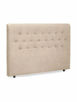 Sängyt & Patjat|Familon Velvet Lux -sängynpääty 180 x 125 cm + jalat BEIGE