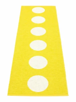 Matot|Pappelina Vera-muovimatto 70 x 225 cm LEMON (KELTAINEN)