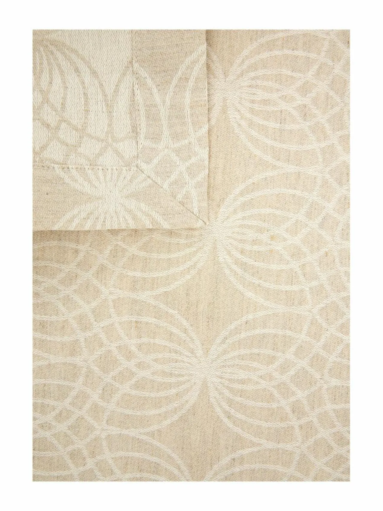 Keittiö- & Kattaustekstiilit|Villa Stockmann Vernier- lautasliina 50 x 50 cm 19 WHITE/NATURAL LINEN